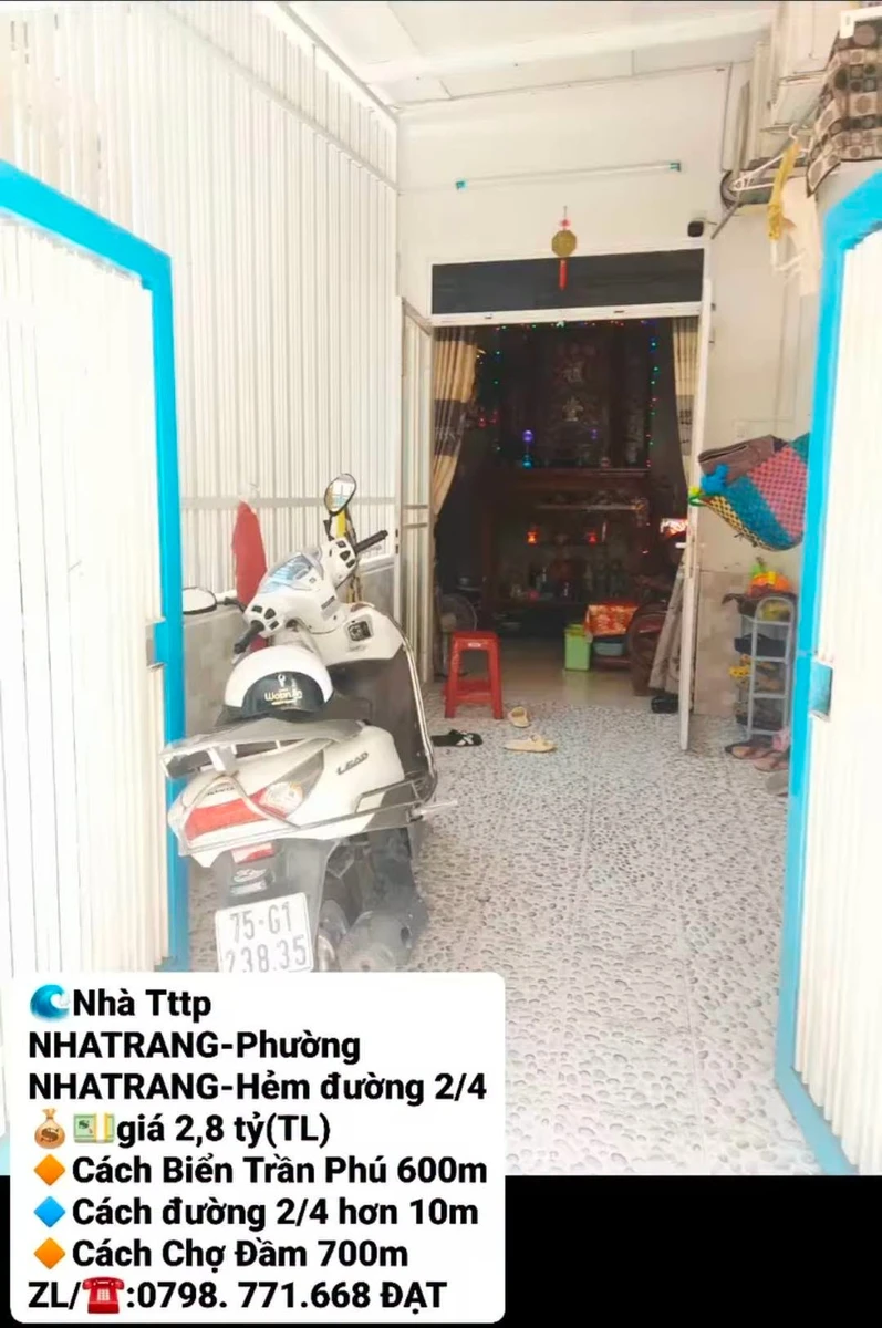 Bán nhà 2 phòng ngủ 47.4m² Nha Trang, gần biển, 2.8 tỷ - Ảnh thu nhỏ 4