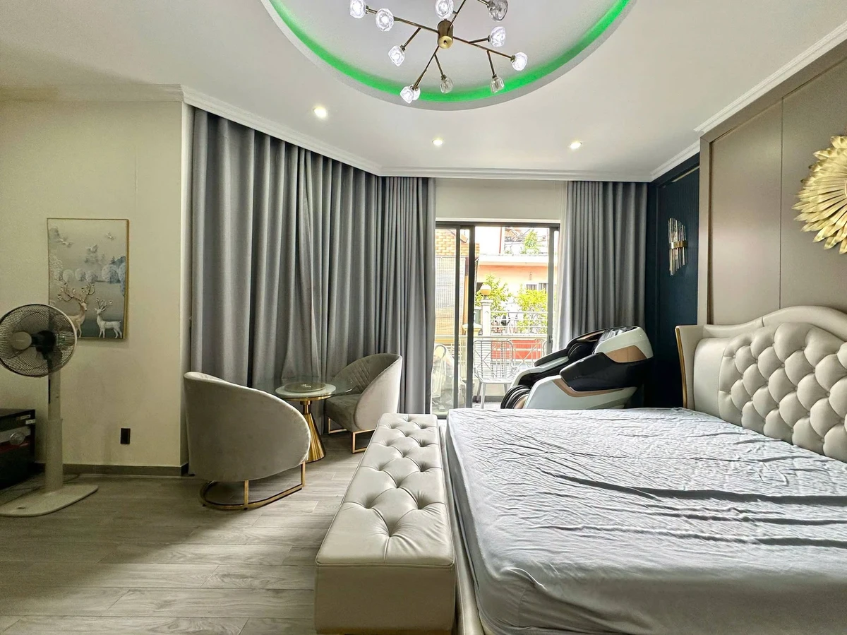Bán nhà lô góc 2 mặt tiền 100m² 4 tầng, hồ bơi, Nguyễn Cửu Vân, Bình Thạnh - Ảnh thu nhỏ 5