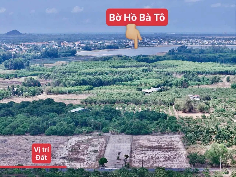Bán đất 2200 m2 Xã Hồ Tràm Mới 3.2 tỷ
