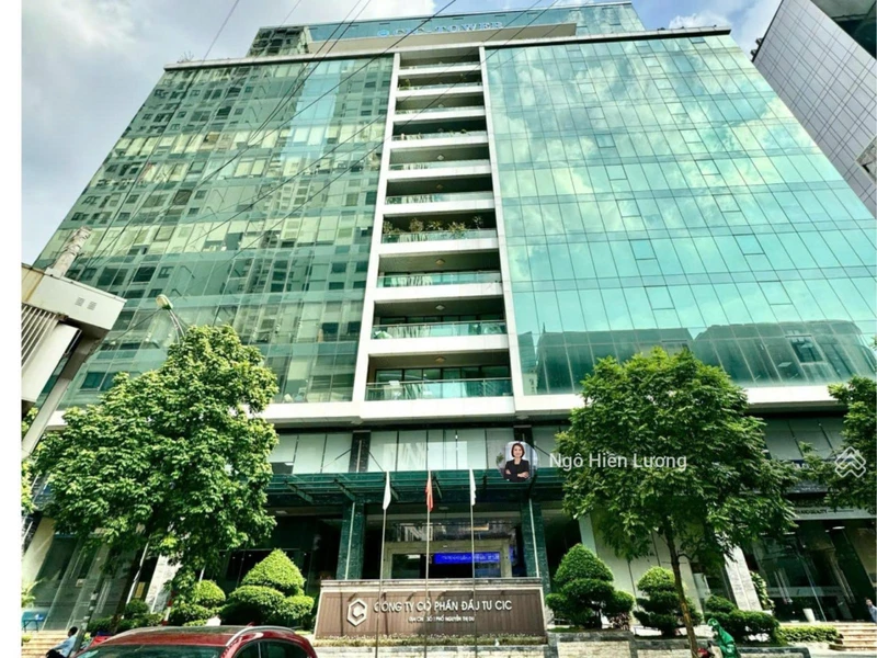 Cho thuê 1000m² sàn văn phòng tòa CIC Tower 219 Trung Kính, Cầu Giấy có cắt từ 300m², giá ưu đãi