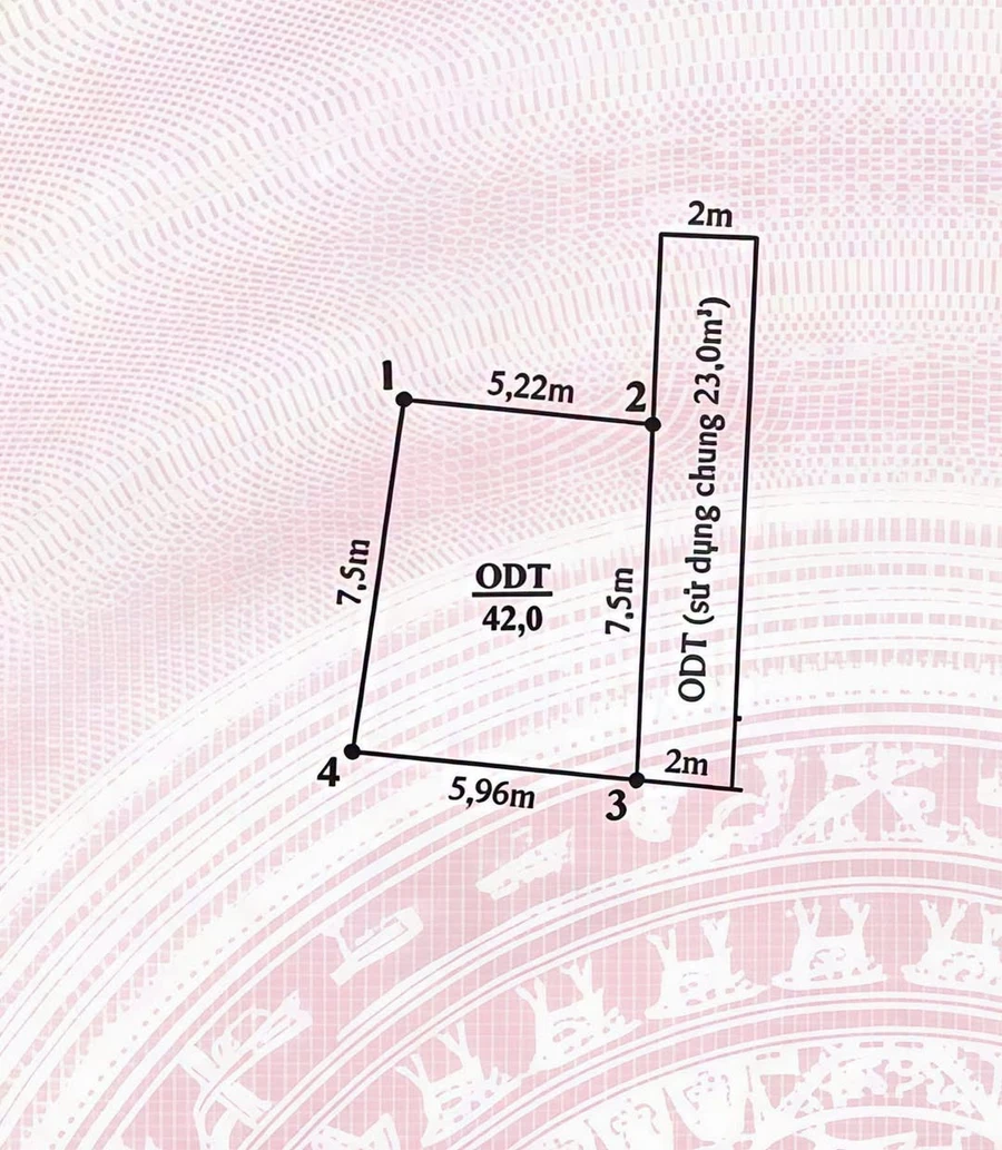 Bán đất 42m2 cuối ngõ Ngô Gia Tự Quận 12 - Ảnh 1
