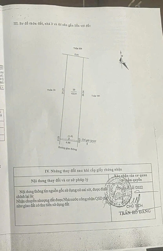 Bán nhà mặt phố Đào Đạo, Hải Dương, 122.8m2, 40 triệu/m2