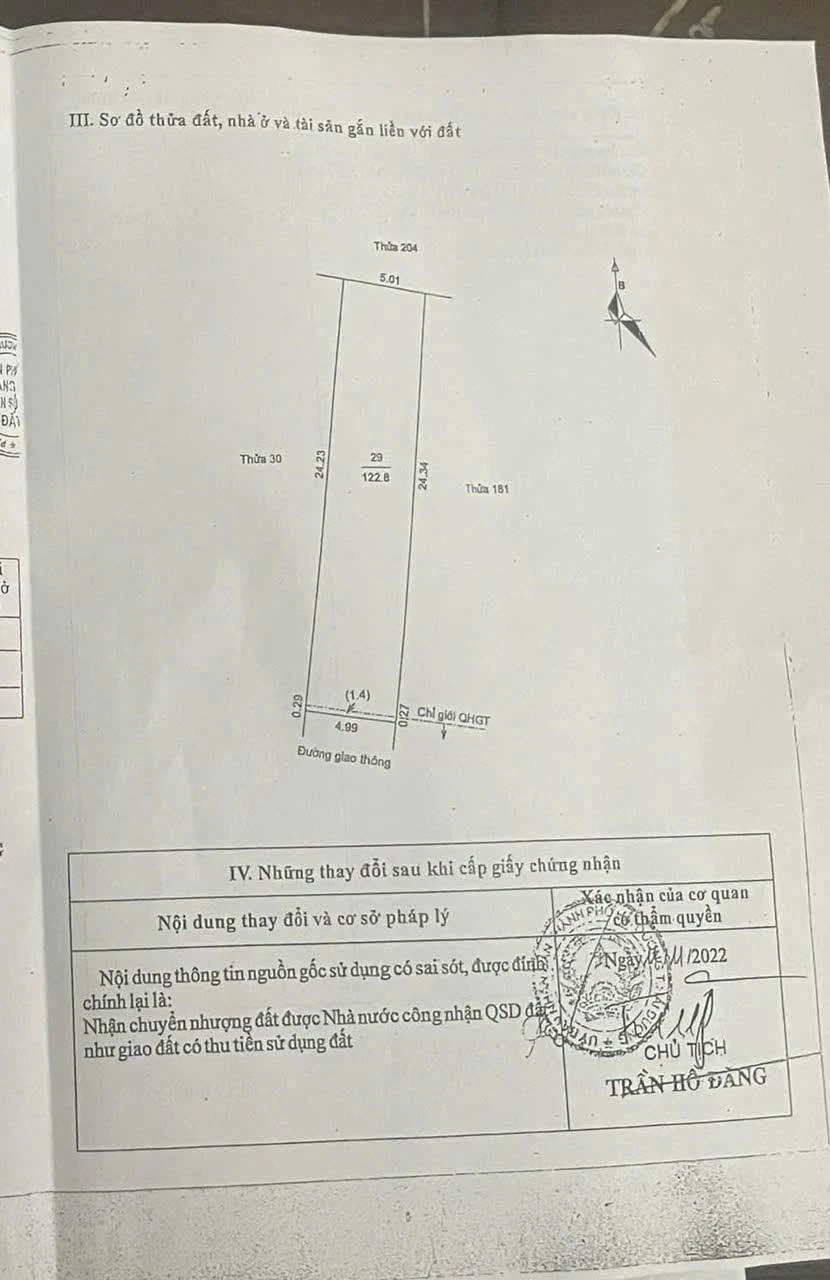 Bán nhà mặt phố Đào Đạo, Hải Dương, 122.8m2, 40 triệu/m2 - Ảnh 1