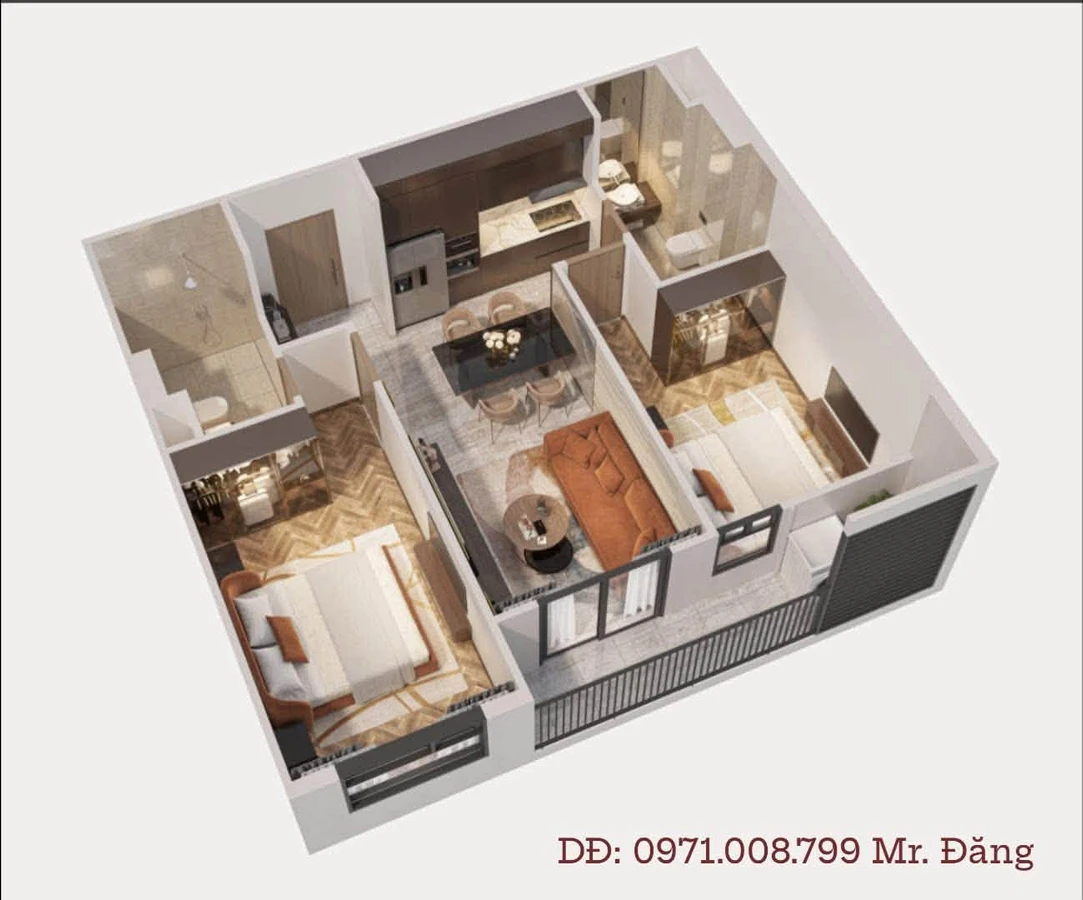 Bán căn góc 2 mặt tiền 65m² view biển Simona Heights Quy Nhơn - Ảnh thu nhỏ 5