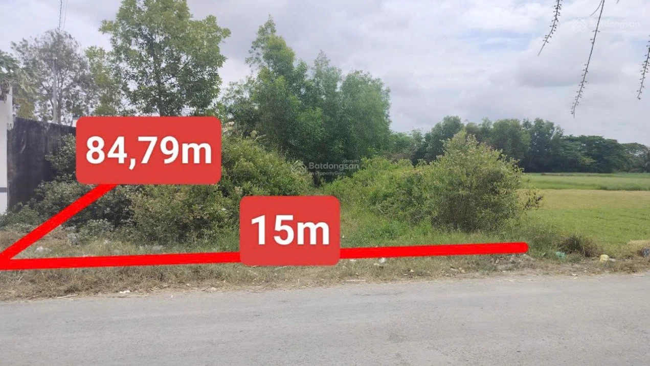 Lô đất 1.213m2 mặt tiền đường Văn Ngọc Chính, P10, TP Sóc Trăng giá chỉ 2.9 tỷ đồng - Ảnh 1