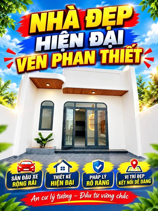 Bán nhà mới xây 100m², 2PN, tặng nội thất ở Lâm Đồng