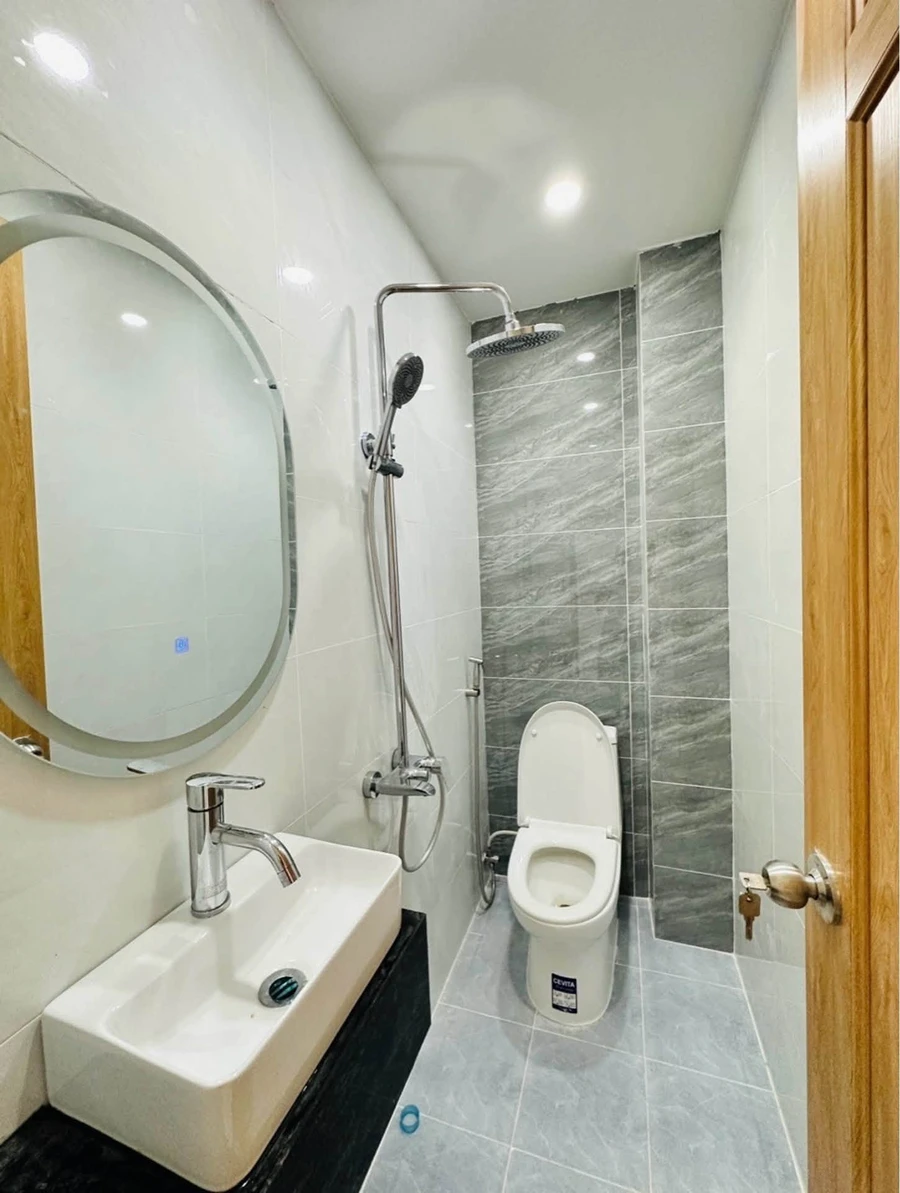 Bán nhà mới 3 tầng 4PN Tân Bình gần chợ Tân Trụ, nhỉnh 4 tỷ - Ảnh thu nhỏ 5