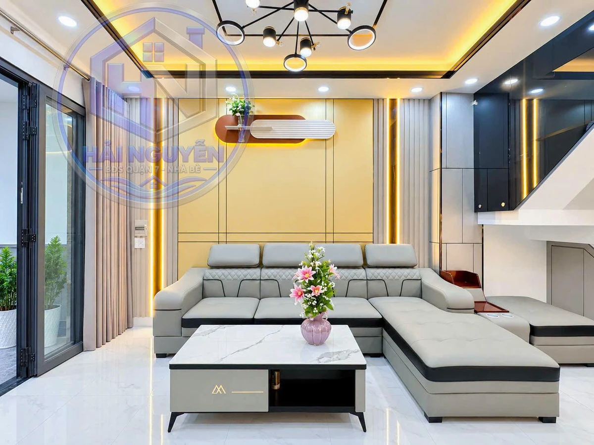 Bán nhà 3 tầng hẻm Huỳnh Tấn Phát Q7, 64m², 4PN, 7.9 tỷ - Ảnh thu nhỏ 4
