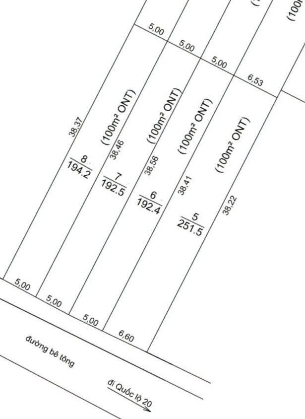 Bán đất nền Hiệp An Đà Lạt 194m2 giá 1 tỷ 450 - Ảnh thu nhỏ 2
