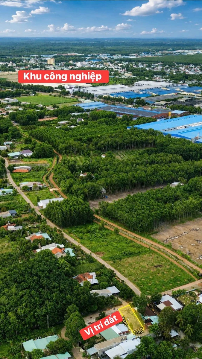 Bán đất nền 82.8m² sát KCN Minh Hưng 3 giá 390 triệu - Ảnh 1