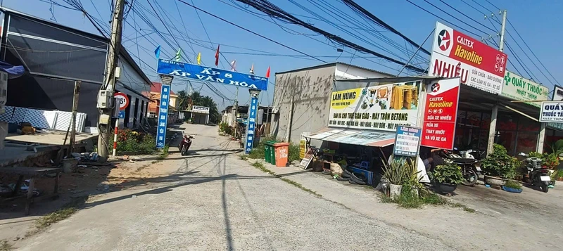 Bán kho xây 582m² Bến Lưc Long An 4,5 tỷ