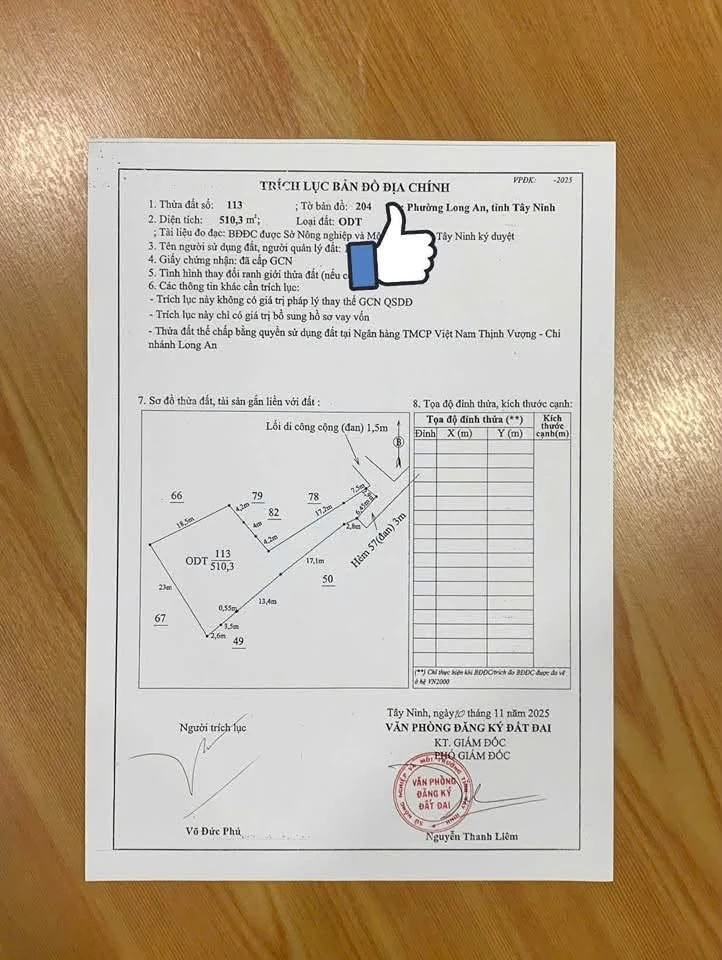 Bán nhà cấp 4 và đất vườn 1366m2 hẻm 57 Trương Thị Sáu, Phường 3, giá 7 tỷ - Ảnh thu nhỏ 5