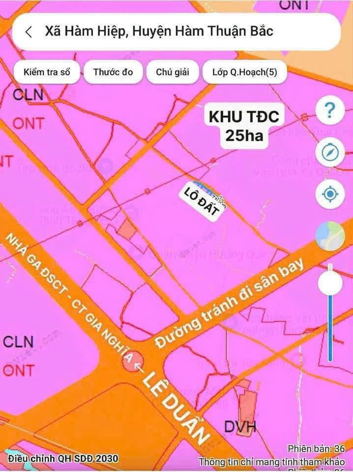 Bán đất vip gần Lê Duẫn, Phường Bình Thuận, 200m thổ cư, 1 tỷ 3 - Ảnh thu nhỏ 2