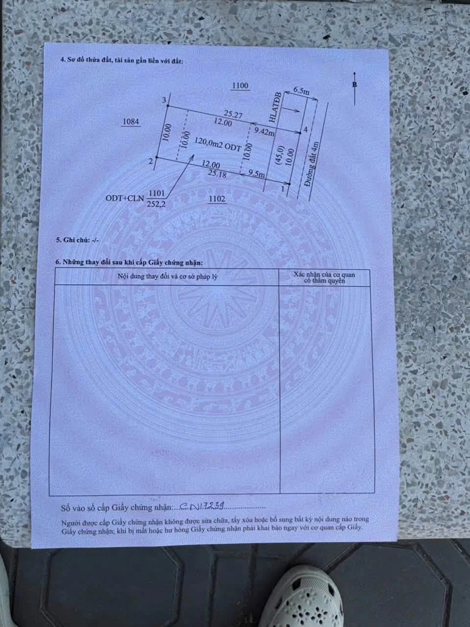 Bán đất Chánh Phú Hòa 250m², 2,3 tỷ - Ảnh 1