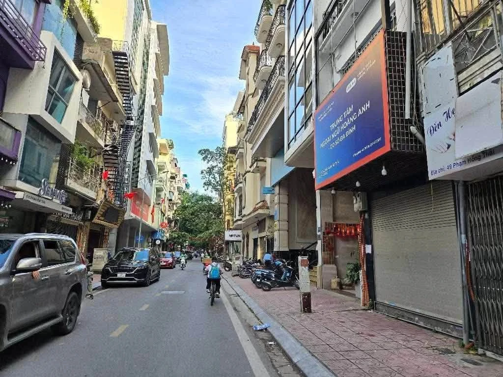 Bán nhà 5 tầng mặt tiền Phạm Hồng Thái Ba Đình 57m2 - Ảnh 1