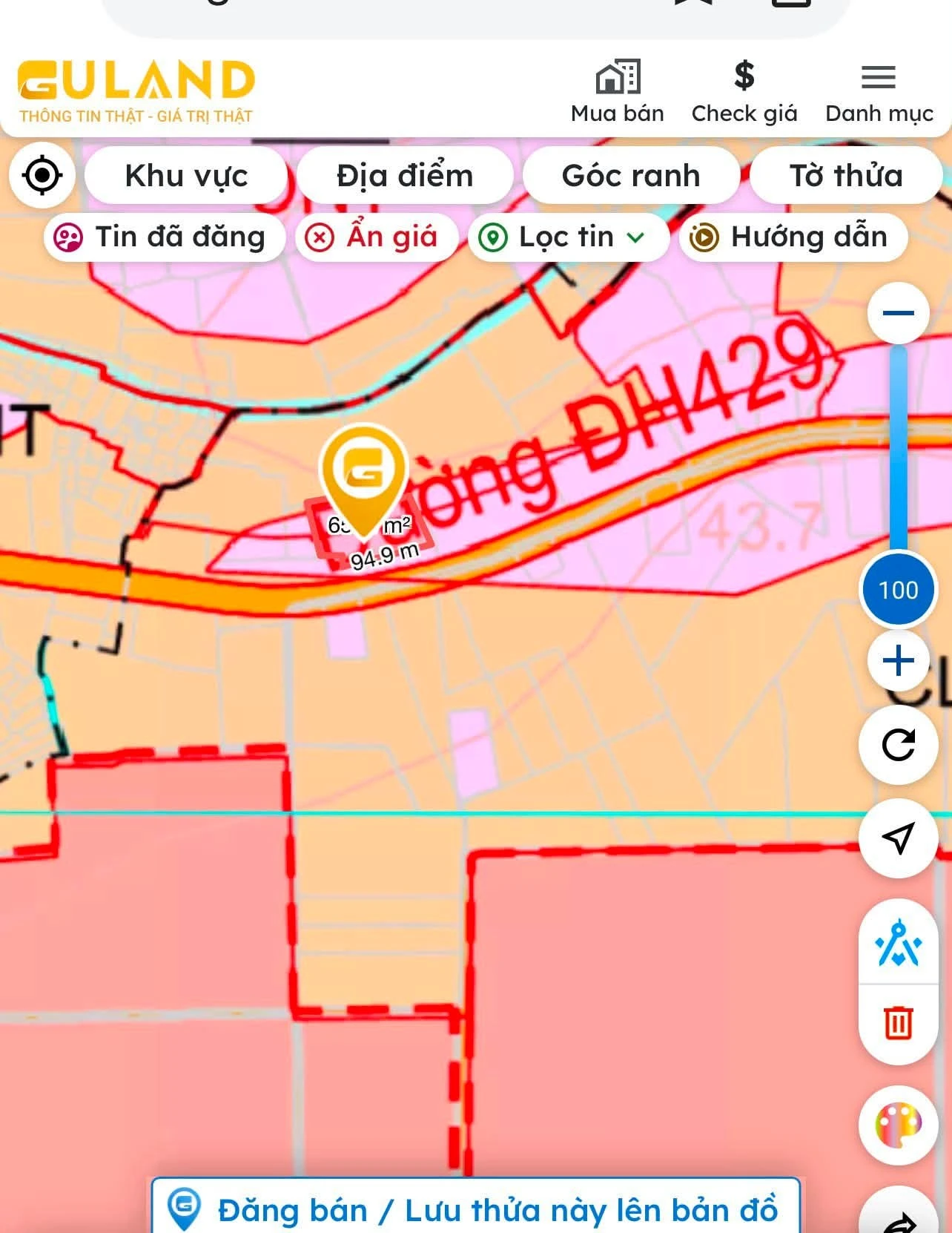 Bán đất 9.400m² mặt tiền Đường 300, TP.HCM - 25 tỷ - Ảnh 1