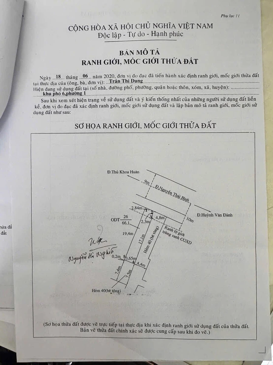 Bán lô đất góc mặt tiền Nguyễn Thái Bình, 66.1m2, Tân An, Long An - Ảnh thu nhỏ 5