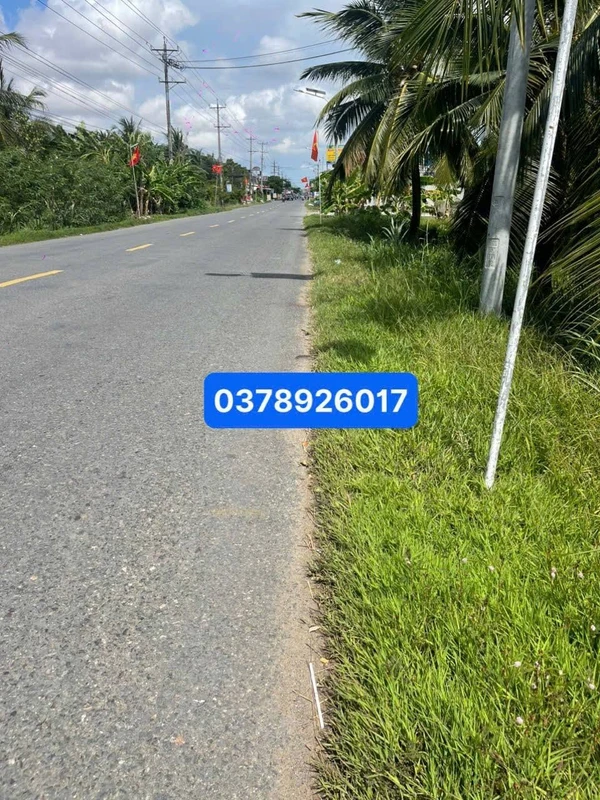 Bán đất mặt tiền Quốc lộ 57, Tân Phong, 918 m²