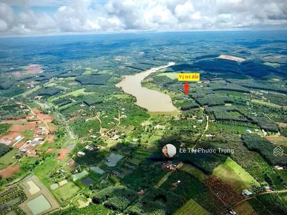 730triệu/1040.6m2 đất thổ cư view hồ siêu đẹp thích hợp đầu tư & làm nhà vườn nghỉ dưỡng 0938 609 *** - Ảnh thu nhỏ 3