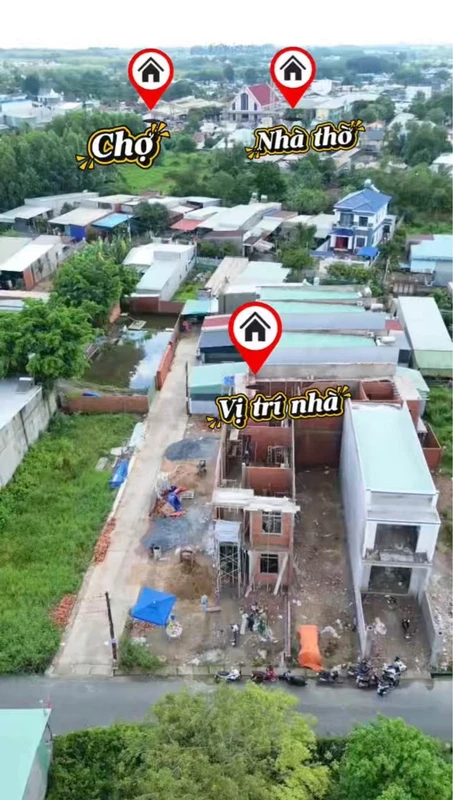 Bán nhà 2 lầu 3PN 135m² Trảng Bom 2,3 tỷ
