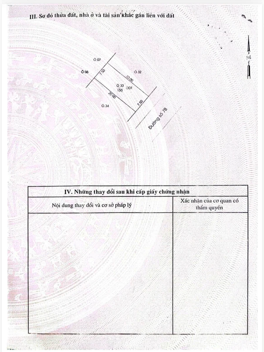Bán đất mặt tiền Đường 7B, 150m², Phường Bình Dương - 3 tỷ - Ảnh 1