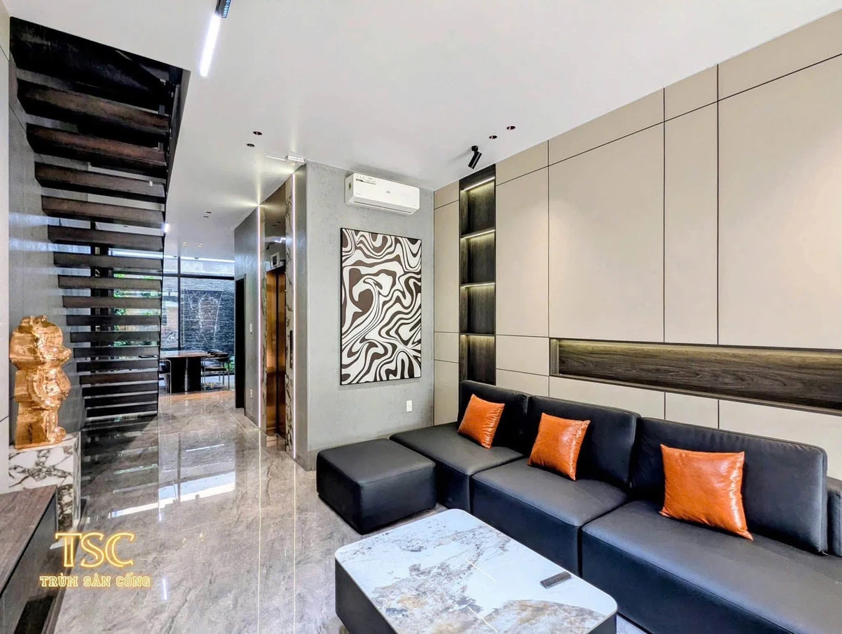 Bán nhà phố 4,5 tầng 80m2 mặt tiền 4m Hóc Môn 10,5 tỷ - Ảnh thu nhỏ 2
