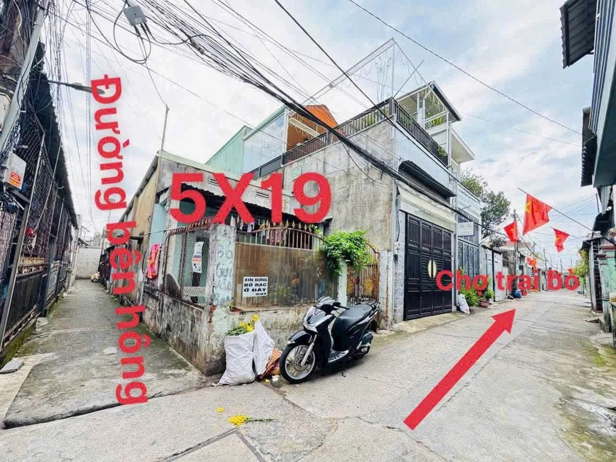 Bán nhà cấp 4 góc 2 mặt tiền Phường Long Bình 95m² 2.68 tỷ - Ảnh 1
