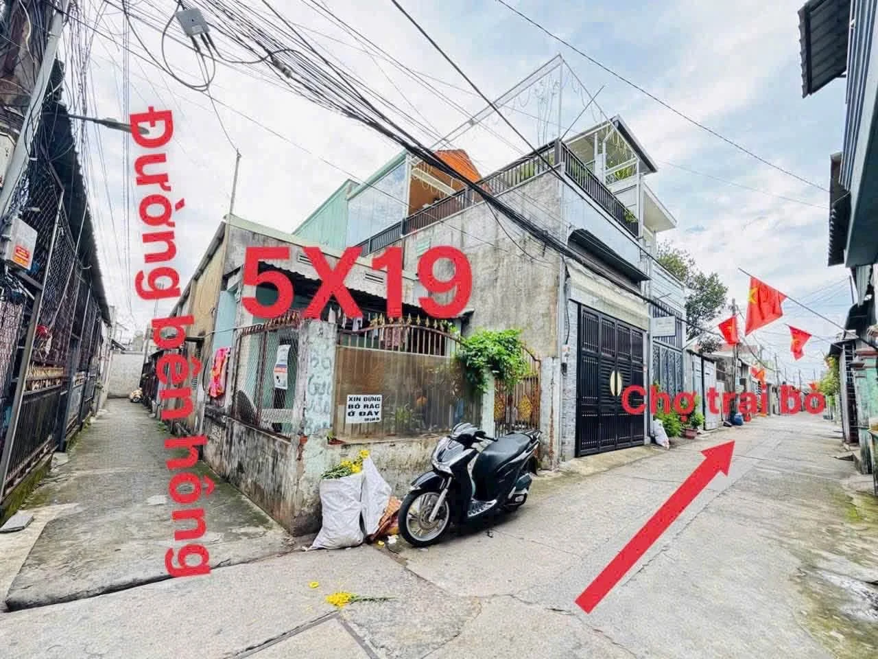 Bán nhà cấp 4 góc 2 mặt tiền Phường Long Bình 95m² 2.68 tỷ - Ảnh 1