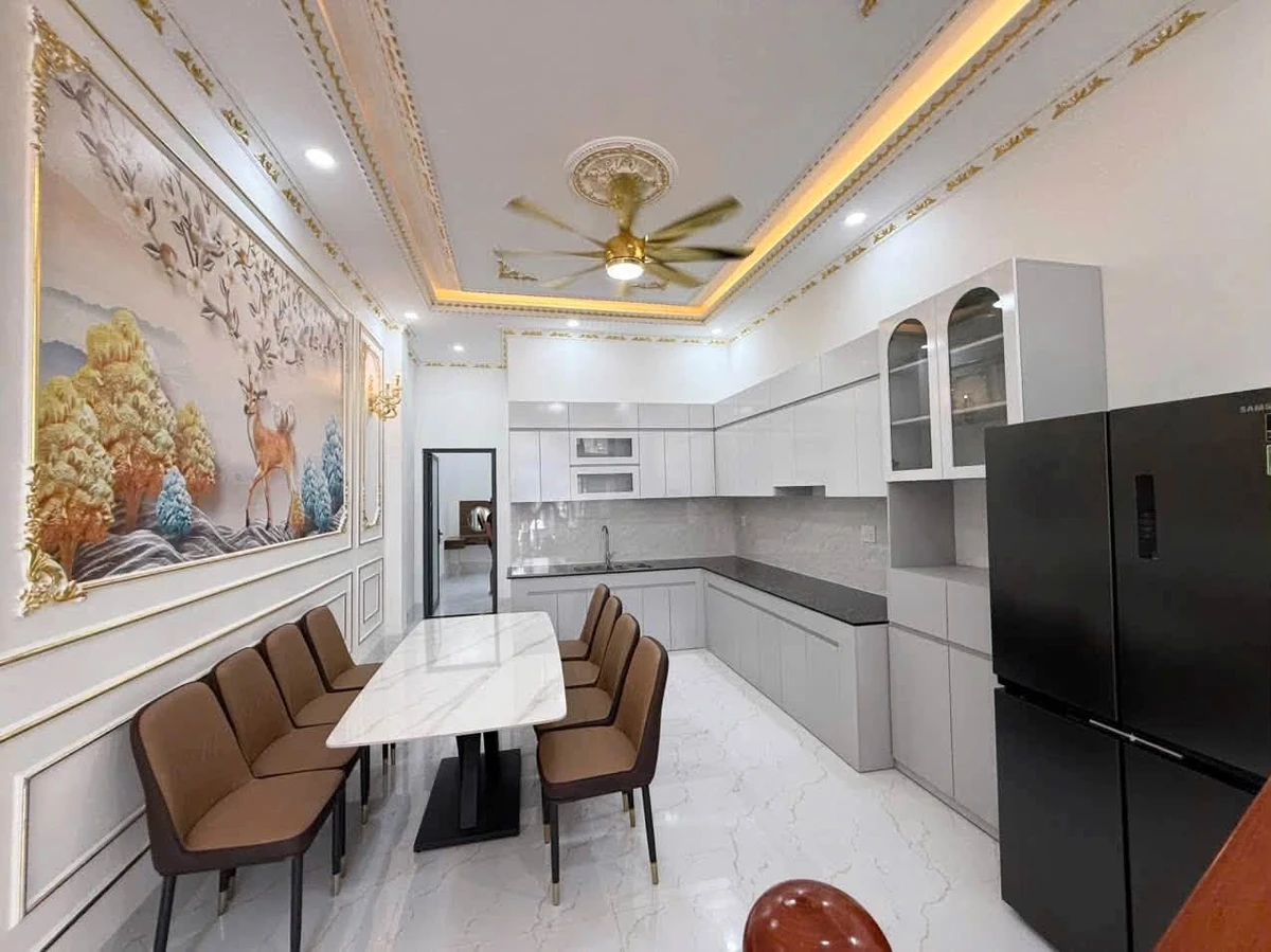 Bán nhà 3 tầng 4 phòng ngủ 103m² Bình Hoà 7.55 tỷ - Ảnh thu nhỏ 4
