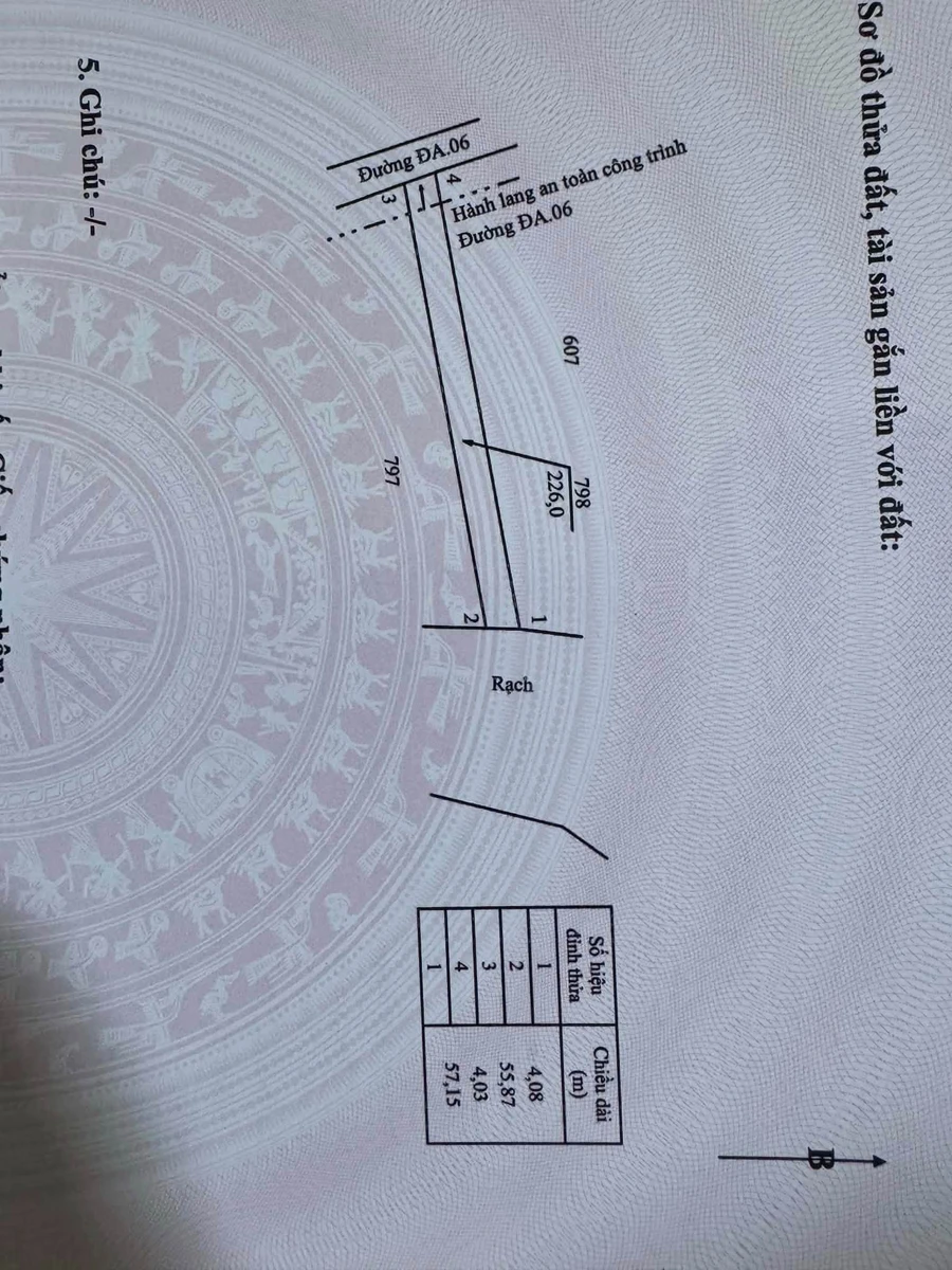 Bán đất 68m² Phú Túc Nhà Bè 520 triệu - Ảnh thu nhỏ 4