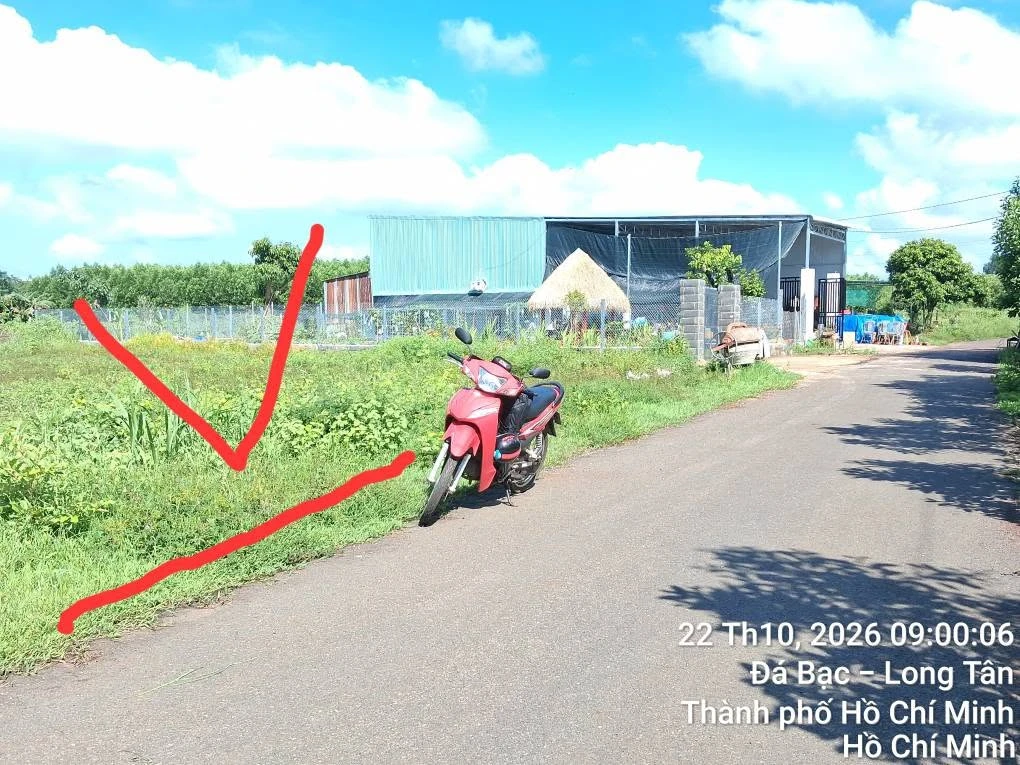 Bán đất mặt tiền 610m2 Long Tân Vũng Tàu 1 tỷ 790 triệu - Ảnh thu nhỏ 3