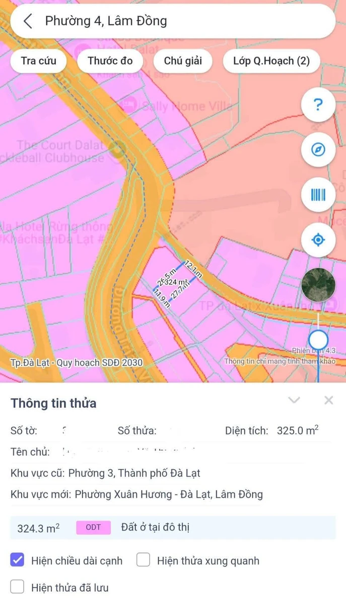 Bán đất view cáp treo 229m² Đà Lạt, 13 tỷ 9 - Ảnh thu nhỏ 2