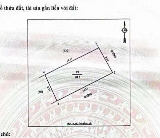 Bán đất góc 2 mặt tiền 90m2 giá 1 tỷ 750 Nghệ An - Ảnh thu nhỏ 3
