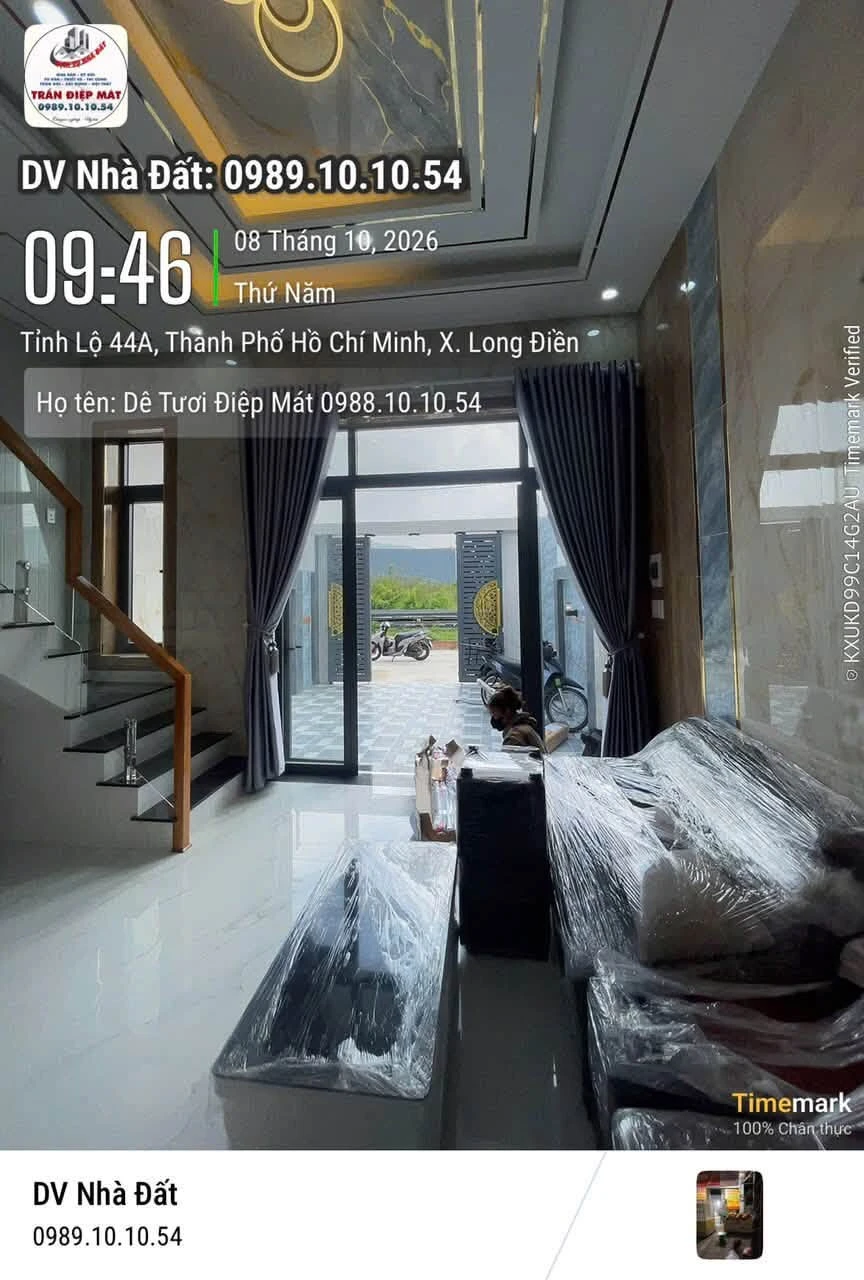 Bán nhà 1 trệt 1 lầu 3PN An Ngãi Nhà Bè 2 tỷ 492 triệu - Ảnh 1