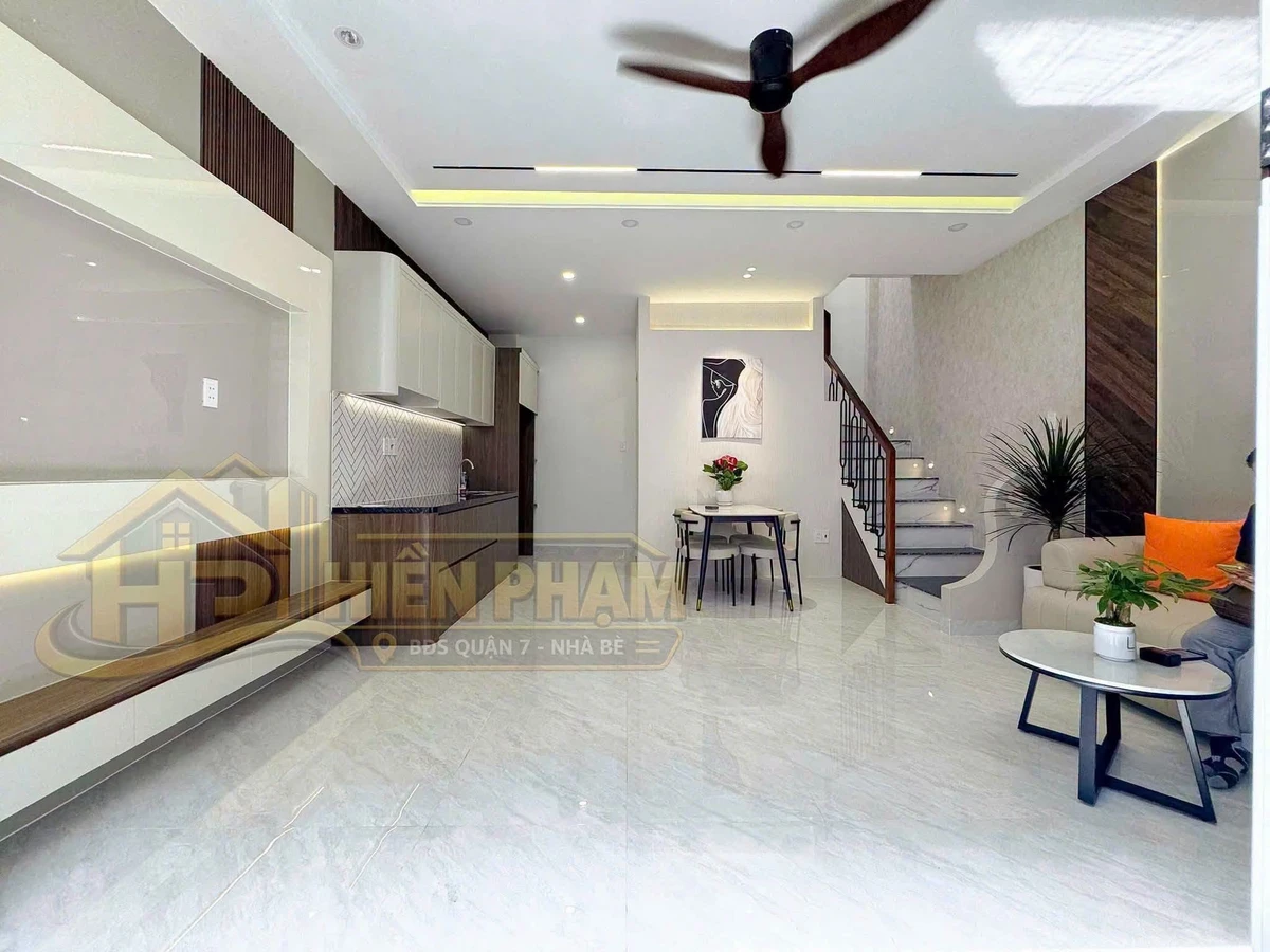 Bán nhà phố mới 5x6.5m, 2PN 2WC full nội thất Quận 7 - Ảnh thu nhỏ 2