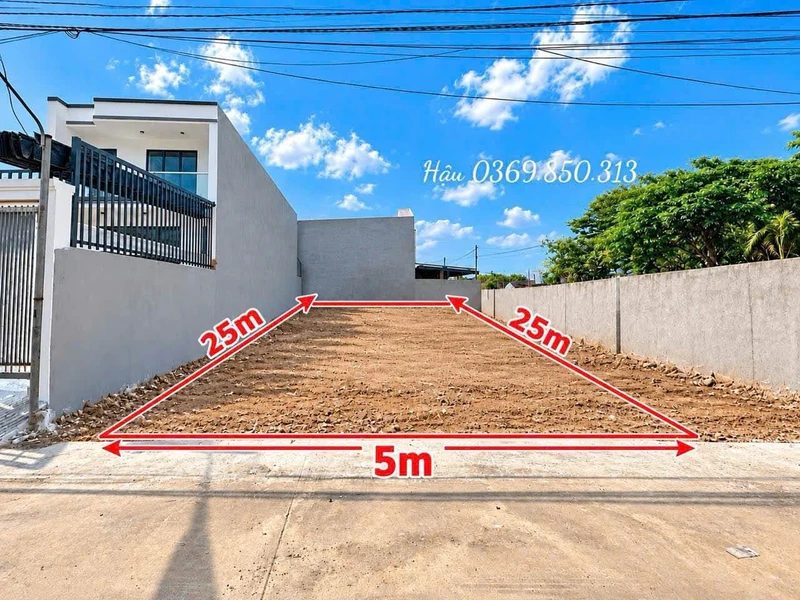 Bán nền đất 5x25m (125m2) giá 1,39 tỷ tại Phường Long Khánh, Đồng Nai