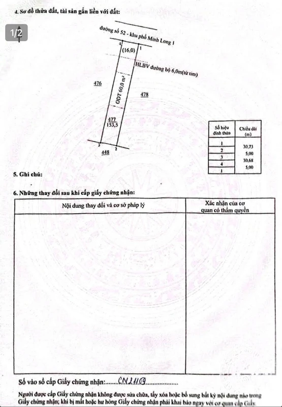 Bán đất Chơn Thành 150m² giá 400 triệu