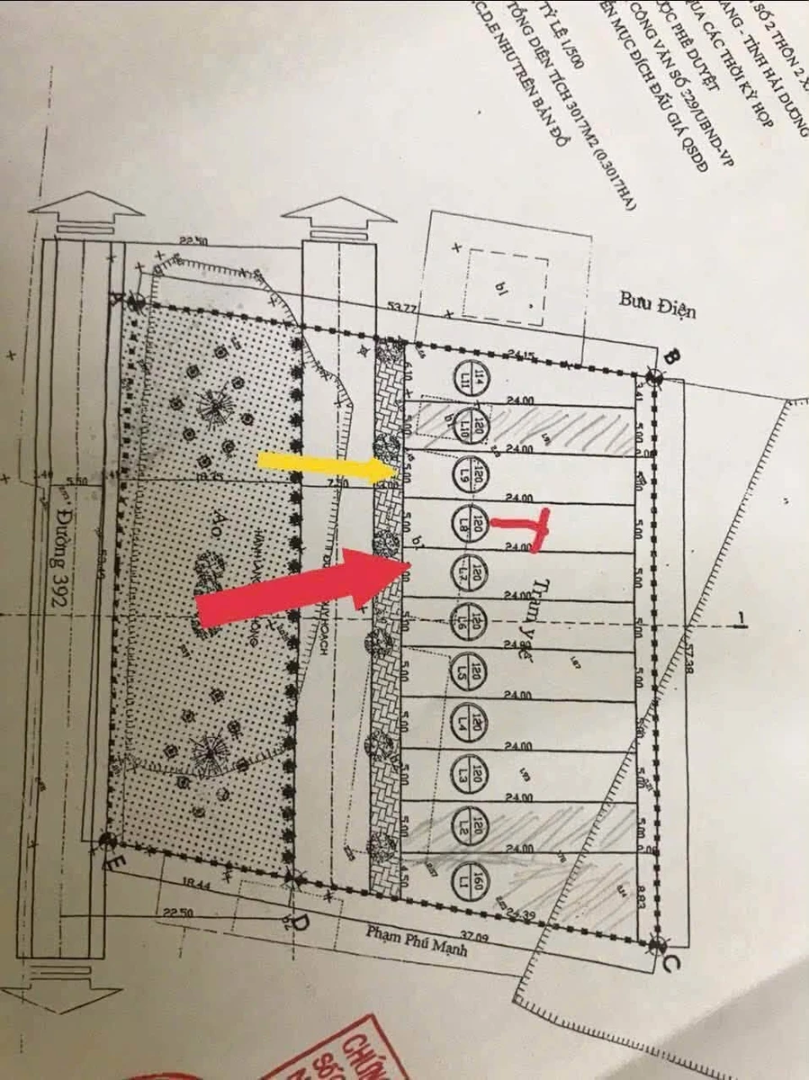Bán đất Vạn Phúc Ninh Giang 120m2 2 tỷ - Ảnh thu nhỏ 4