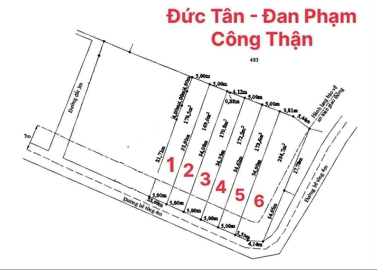 Bán đất Bình Chánh 170m² gần Nhựa 833, 430 triệu - Ảnh thu nhỏ 4
