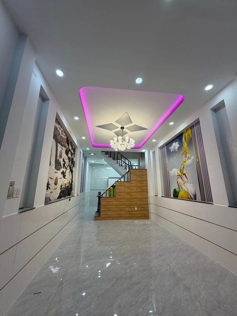 Bán nhà 4 tầng 4PN hẻm xe hơi 6m đường Lê Đình Cẩn, Bình Tân, 4x14m giá 5,6 tỷ - Ảnh thu nhỏ 3