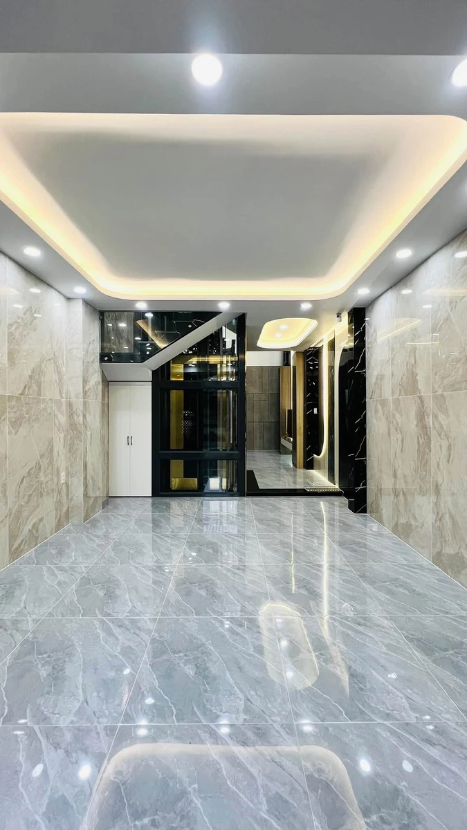 Bán nhà mặt tiền 7 tầng thang máy Phan Văn Hớn, Quận 12, 4,2x15,5m, nhỉnh 9 tỷ - Ảnh thu nhỏ 2