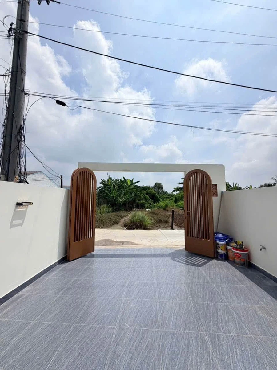 Bán nhà trệt lửng 3 phòng ngủ 4,6x25m, sổ hồng riêng tại Mỹ Lộc, Cần Giuộc - Ảnh thu nhỏ 4