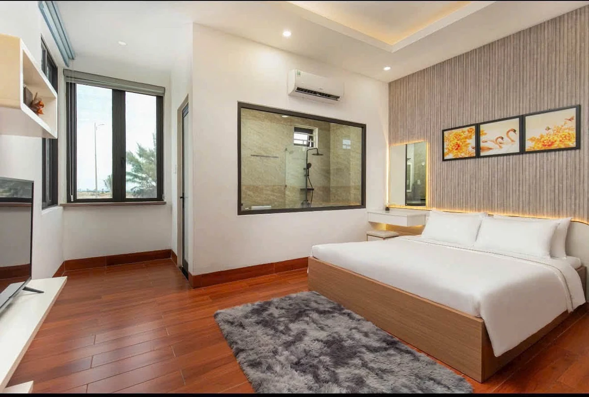 Bán villa 3 tầng 4PN mặt tiền Trương Đăng Quế Đà Nẵng 185m² - Ảnh thu nhỏ 4