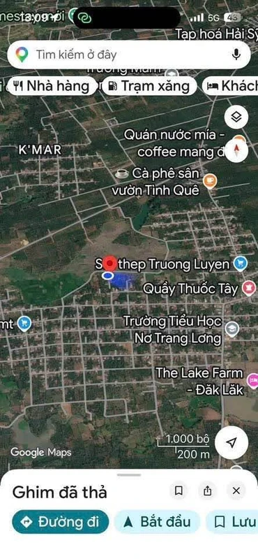 Bán lô đất 960m² Cư Kuin Đắk Lắk 1 tỷ 350 triệu