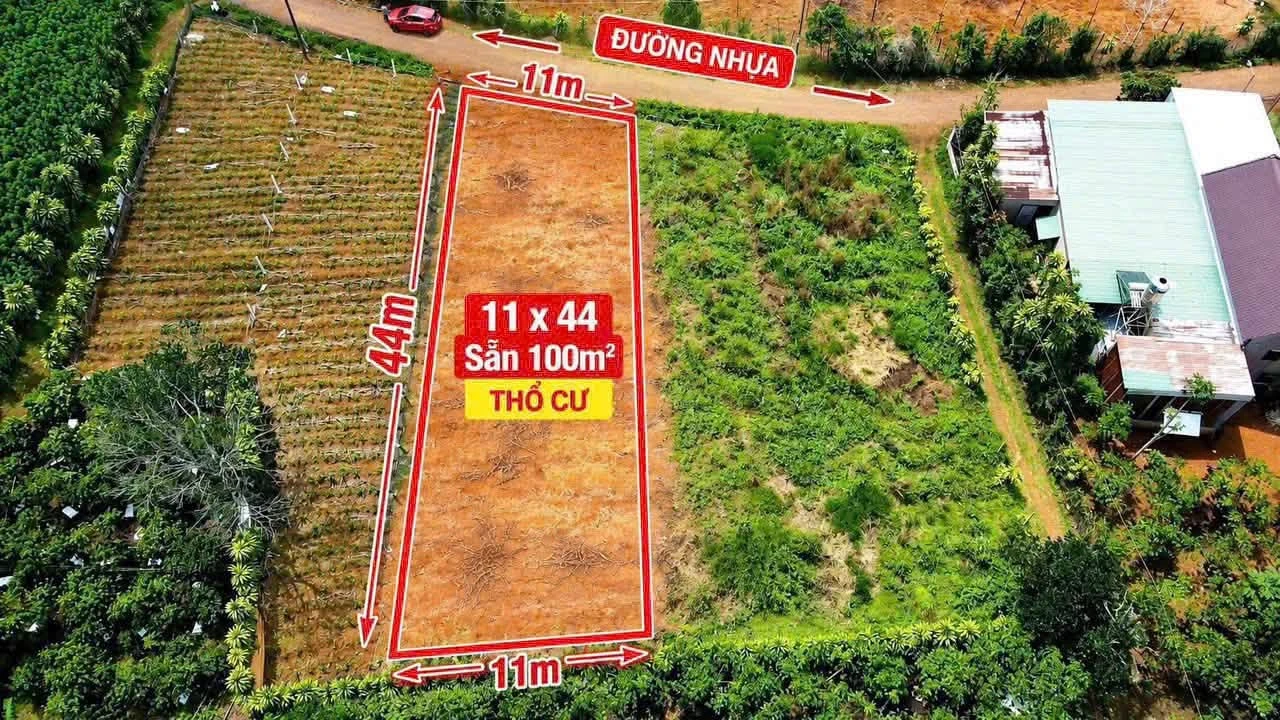 Bán đất mặt tiền Âu Cơ Bảo Lộc 100m2, 1 tỷ 8 - Ảnh 1