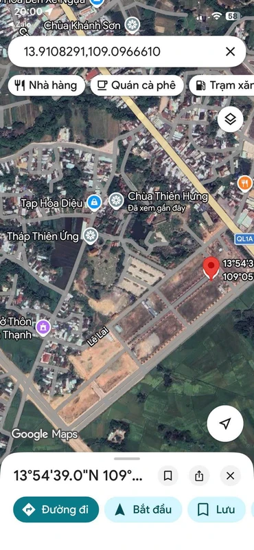 Bán đất nền 125m² mặt tiền 22m, An Nhơn, Khánh Hòa, 1,4 tỷ