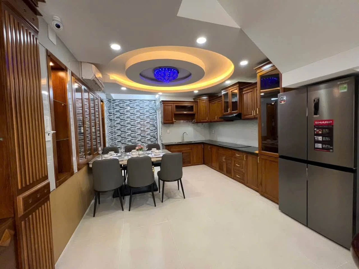 Bán nhà 4 tầng sân thượng 56m2 hẻm nhựa 6m gần Trần Thị Trọng, Tân Bình - Ảnh thu nhỏ 3