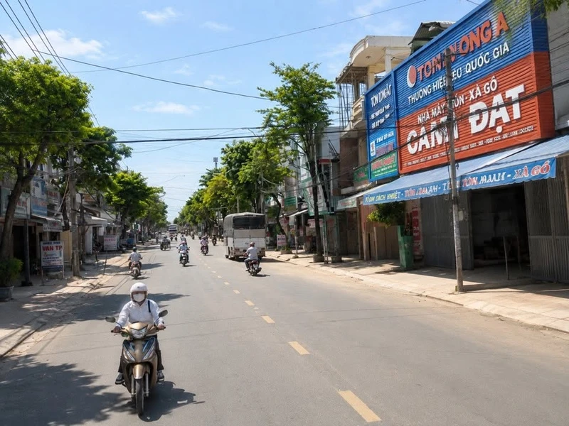Nhà 5 tầng mặt tiền Quảng Trung 162m² 19 tỷ Quảng Ngãi