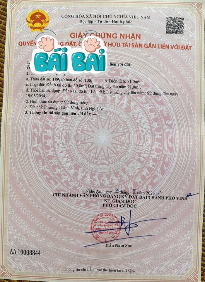 Bán đất thổ cư 71m2 sát KĐT Nam Lê Lợi 3 tỷ - Ảnh thu nhỏ 5