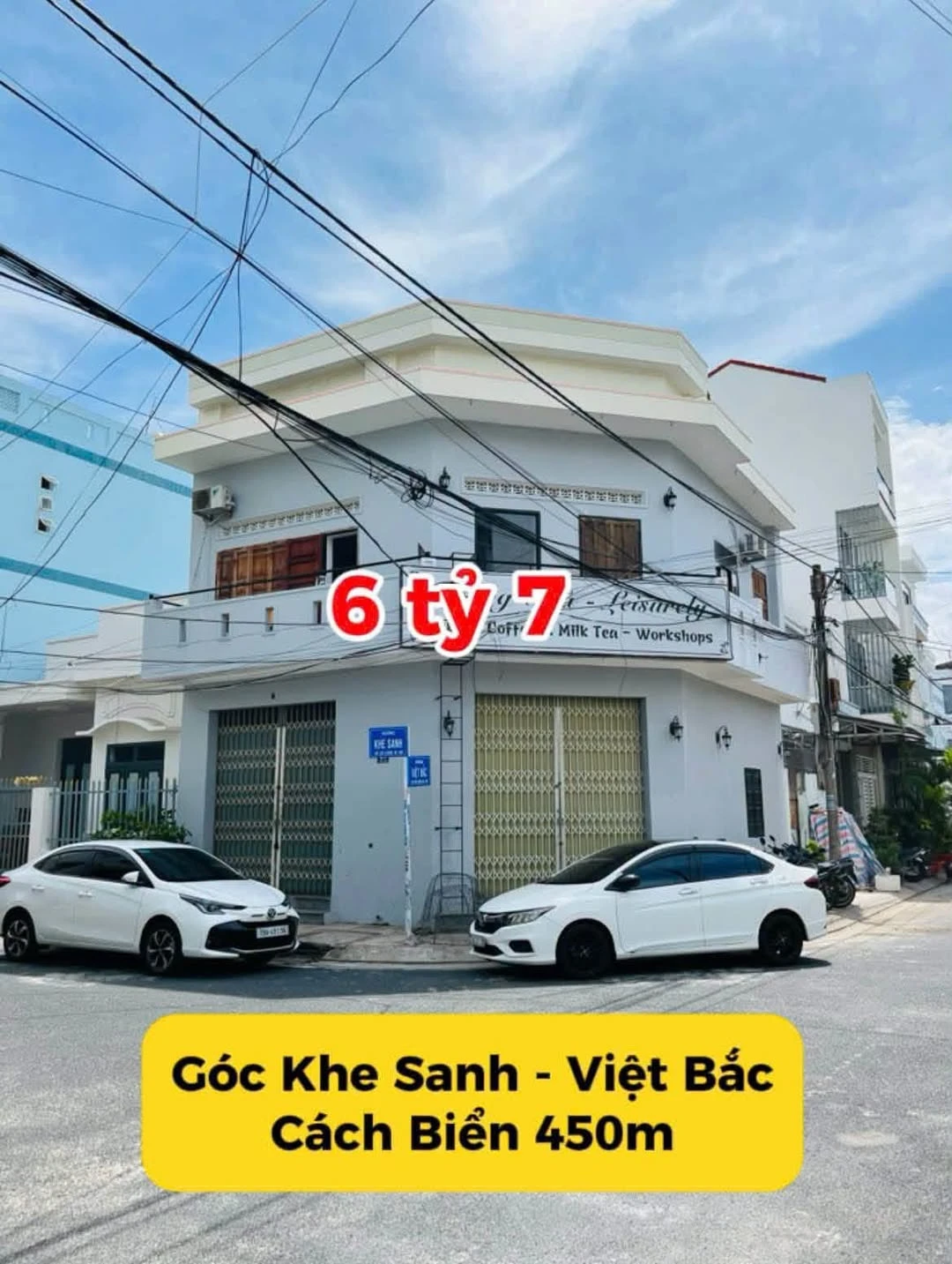 Bán nhà phố góc 2.5 tầng 67.7m² gần biển Nha Trang - Ảnh 1